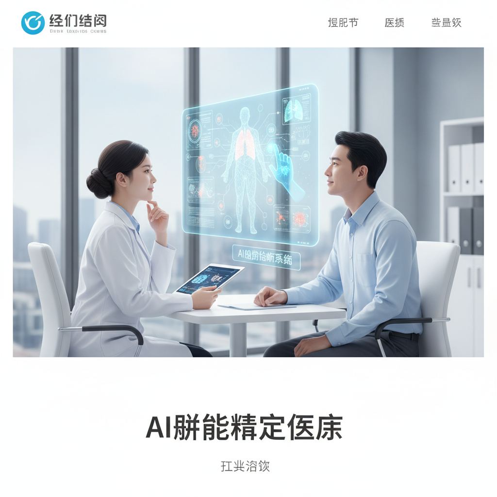 AI辅助医生进行疾病诊断,提升精准医疗水平。